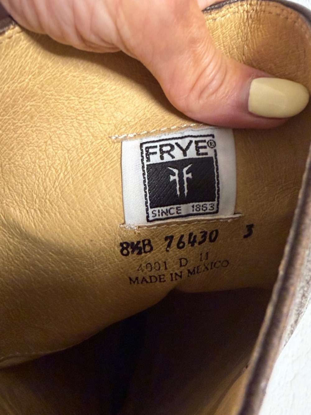 Frye Brown Leather Over-the-Knee Riding Boots 8.5 Woman’s - Picture 5 of 10